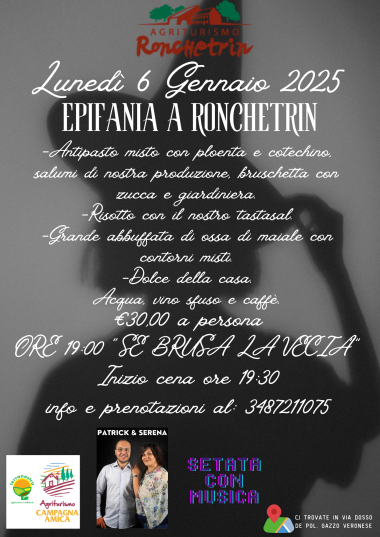 Agriturismo Ronchetrin - LA BEFANA