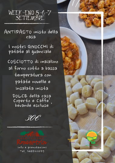 Agriturismo Ronchetrin - I GNOCCHI